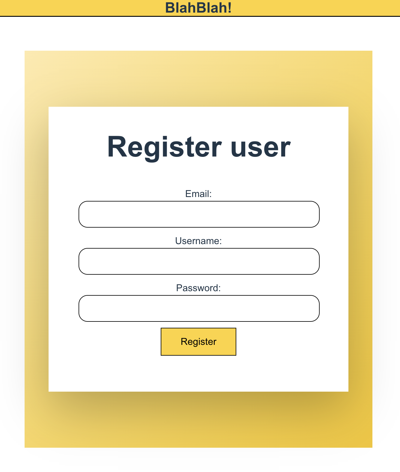Messaging Application project image